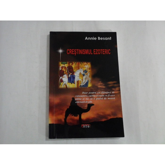 CRESTINISMUL EZOTERIC - ANNIE BESANT